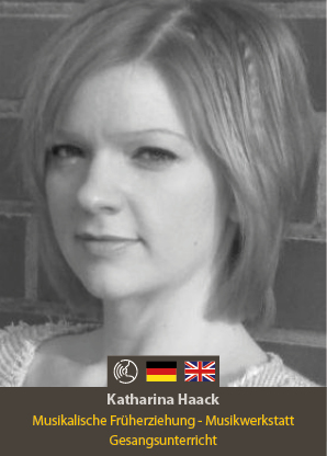 Katharina Haack, Lehrerin für Gesang und musikalische Früherziehung, Musikwerkstatt in der CMS Musikschule Bergedorf